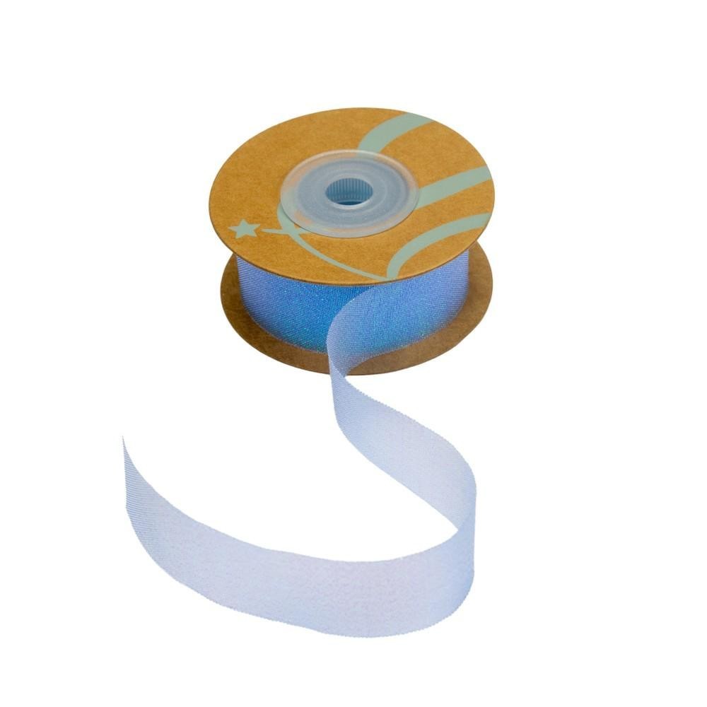 NASTRO IRISE'ORGANZA MM25X25MT CELESTE